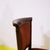 Wood Wooden Chairs with Red Upholstery and Decorative Studs, Set of 2 For Sale - Image 7 of 11