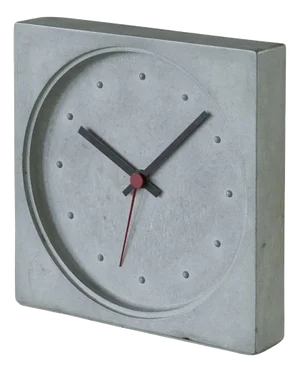 Kuno Prey Concrete Clock by Danese Milano, 1986