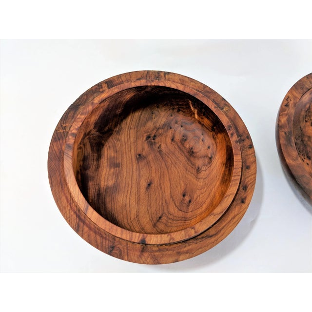 1970's Studio Made Burlwood Box For Sale In Miami - Image 6 of 8