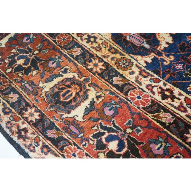 Antique Persian Veramin Rug 7'10'' X 10'5'' For Sale In New York - Image 6 of 12