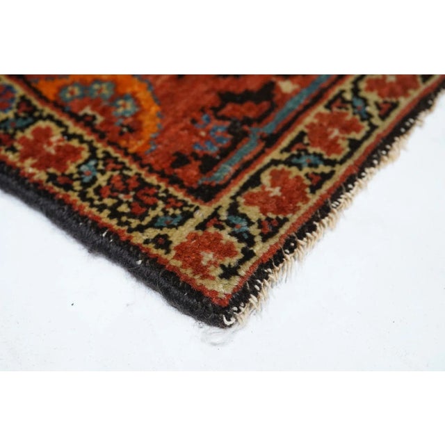 1910s Antique Malayer Rug 4'4'' x 6'2'' For Sale - Image 5 of 11