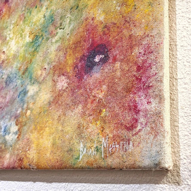 2010s Floral Abstract Painting by Brian Messina (2017) For Sale - Image 5 of 10