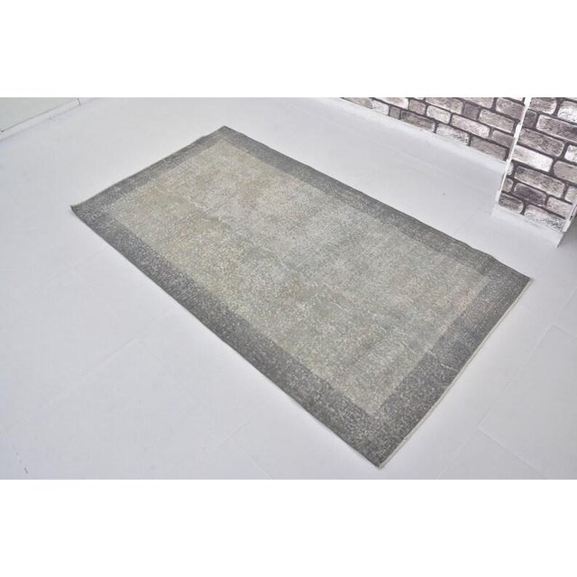 Turkish Oushak Anatolian Wool Carpet For Sale - Image 3 of 10