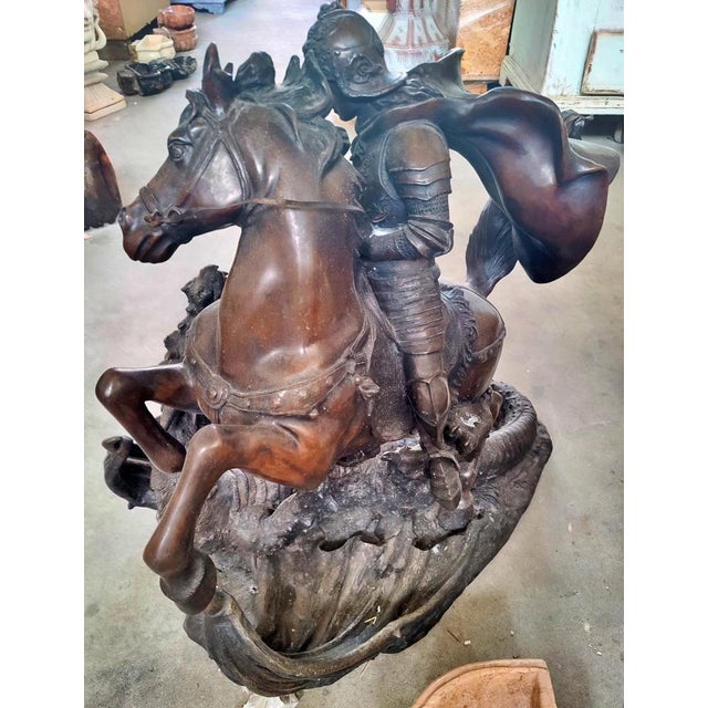 Bernt Notke, Saint George, Bronze For Sale - Image 9 of 16