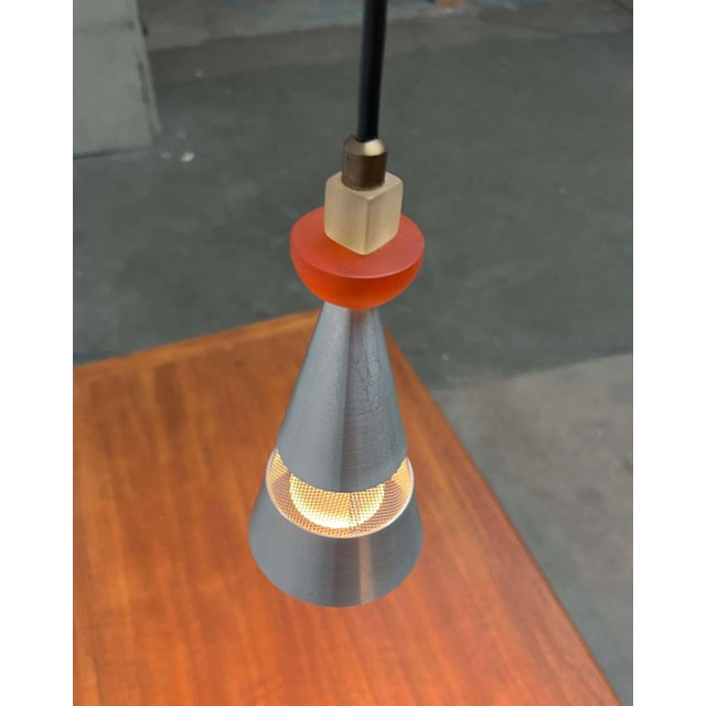 Vintage Dutch Pendant Lamps by Studio Brandend Zand, 1990s, Set of 2 For Sale - Image 16 of 18