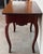 19th Spanish Walnut Drawer Side Table With Cabriole Legs For Sale - Image 4 of 11