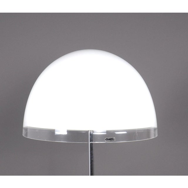 White Baobab Floor Lamp from Guzzini, Italy, 1970s For Sale - Image 6 of 14