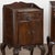 Pair, Early 20th Century Portuguese Walnut Small Cabinets or Nightstands For Sale - Image 6 of 11