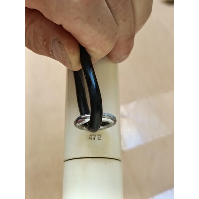 Metal Arc Floor Lamp from Oluce, 1960s For Sale - Image 7 of 9