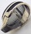 Vintage Italian Handmade Genuine Silver Fencing Mask Figurine by Sacchetti of Arezzo, 1980s Solid 800 Silver Sports Sculpture and Rare Gift For Sale - Image 6 of 11