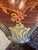 1900s Victorian Rosewood Game Table With Floral Inlay, Brass Details, Expandable, Original Condition For Sale - Image 9 of 10