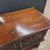 Antique English Carved Oak Sideboard With Intricate Geometric Carvings and Brass Hardware For Sale - Image 16 of 18