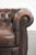 Brown English Style Brown Cowhide Chesterfield 3-Seater Sofa For Sale - Image 8 of 12