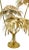 Contemporary Matthew Izzo Home Gilda Antique Brass Oversized Nine Light Palm Tree Floor Lamp For Sale - Image 3 of 5