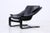 Vintage Lounge Chair in Leather, 1970s For Sale - Image 13 of 14