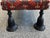 Metal 1940s Kilim Ottoman With Cast Iron Tassel Legs For Sale - Image 7 of 12