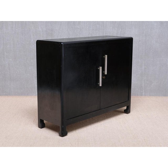 Cabinet in Lacquered Wood attributed to Paul Poiret for Atelier Martine, France, 1920s For Sale - Image 4 of 15