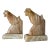 Vintage Carved Marble Horse Head Bookends - a Pair For Sale