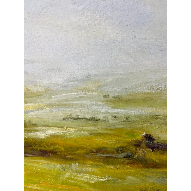 Contemporary Impressionistic Landscape Original Oil Painting For Sale - Image 10 of 12