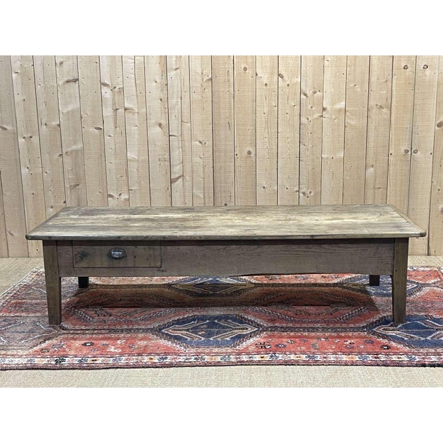 Antique Coffee Table in Chestnut For Sale - Image 13 of 13
