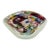 Mid 20th Century Attributed Avem Murano Bizantino Tutti Frutti Art Glass Bowl For Sale