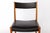 Vintage German Dining Chairs in Beech and Black Faux Leather attributed to Lübke, 1970s, Set of 6 For Sale - Image 4 of 11