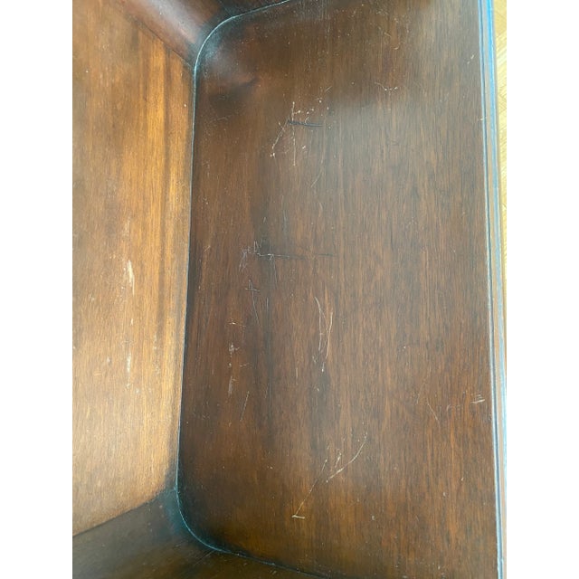 Antique French Louis Curved Accent Table For Sale - Image 9 of 12