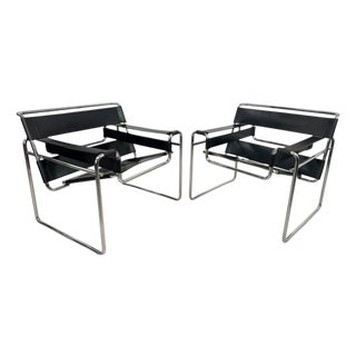Vintage B3 Wassily Chair by Marcel Breuer for Bononia, Italy, 1960s For Sale
