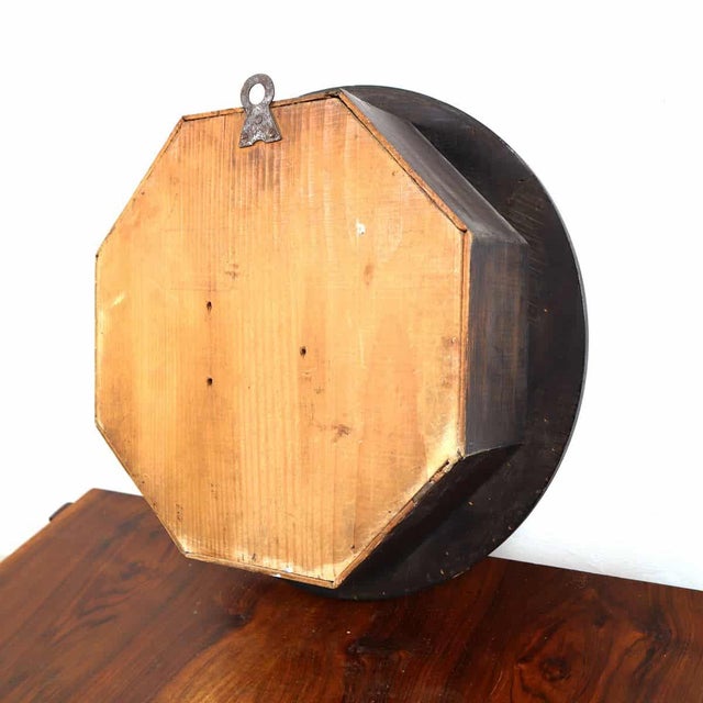 Vintage Wall Clock For Sale - Image 6 of 12