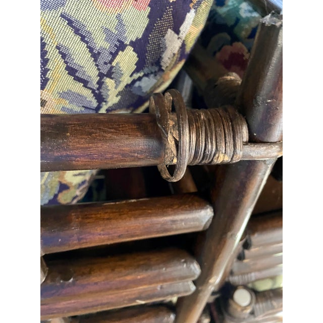 Mid 20th Century Ficks Reed Bamboo Rattan Modular Sectional Corner Chairs Chaise Couch Footstool For Sale - Image 10 of 12