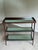 Late 20th Century Baker Jacques Garcia Tiered Mahogany Mirrored Beveled Glass Drybar Side Table For Sale - Image 10 of 12