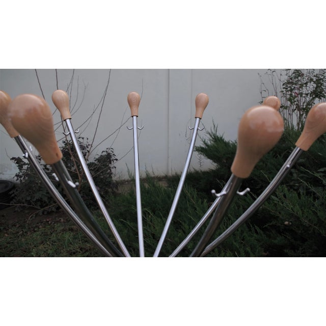 Coat Rack for Zanotta, 1970s For Sale - Image 3 of 15