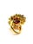 Bochic “Orient” Vintage Natural Ruby & Multi Sapphire Ring Set In 18K Gold & Silver Natural Center Ruby 8.00 Carat Natural...