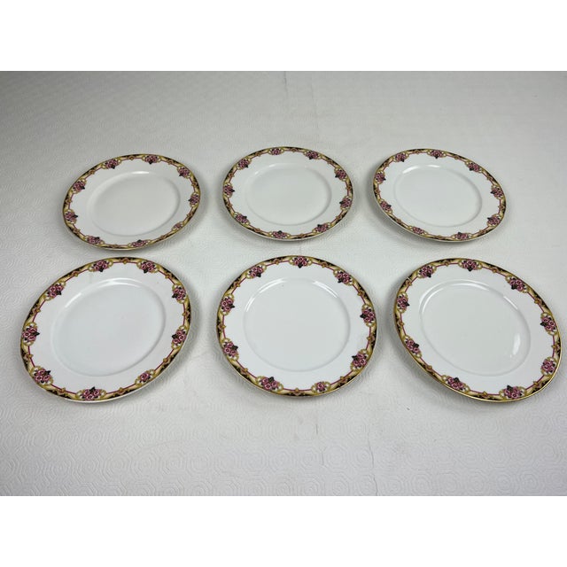 Limoges P & P France Porcelain Plates Set of 6 Chairish