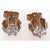 Modern 14 Karat Yellow Gold Button Diamond Earrings For Sale - Image 3 of 7
