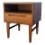 1960s Danish Mid-Century Modern Teak Night Stand Side Table For Sale