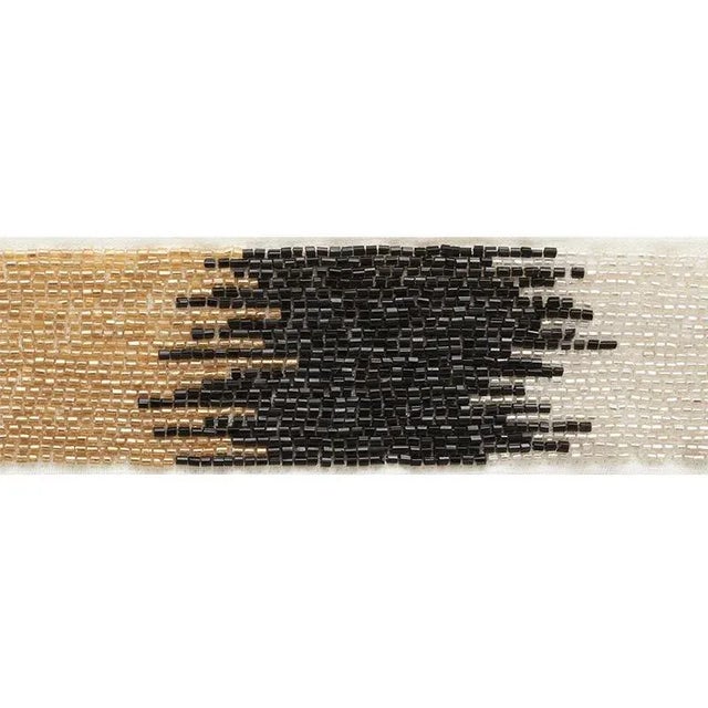 A full-coverage beaded design, Gatsby Tape's shimmering, gradient stripes conjure up Deco glamour. Sold as a 2-yard...