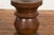 Wood 19th Century Rustic Indonesian Solid Wood Turned Stool with Brown Patina For Sale - Image 7 of 12