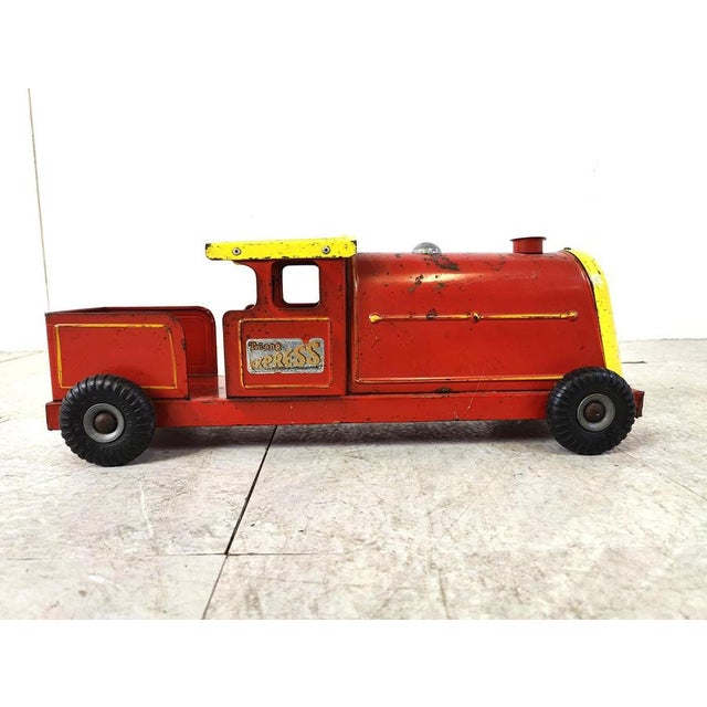 Vintage Tin Toy Car from Tri-Ang, 1950s For Sale - Image 10 of 12