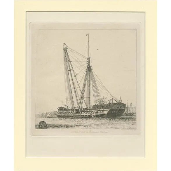 Cooke, Sheer Hulk, Etching For Sale