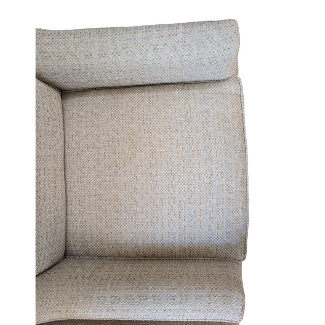 Boucle Wingback Armchairs (Pair) For Sale - Image 9 of 11