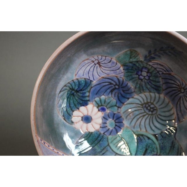 French Ceramic Bowl by the Cloutier Brothers, 1970s For Sale - Image 9 of 15