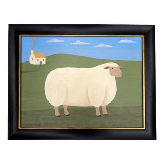 Matt Rix, Hilda, 2000s, Oil Painting on Board, Framed For Sale