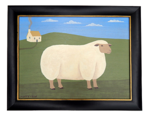 Matt Rix, Hilda, 2000s, Oil Painting on Board, Framed