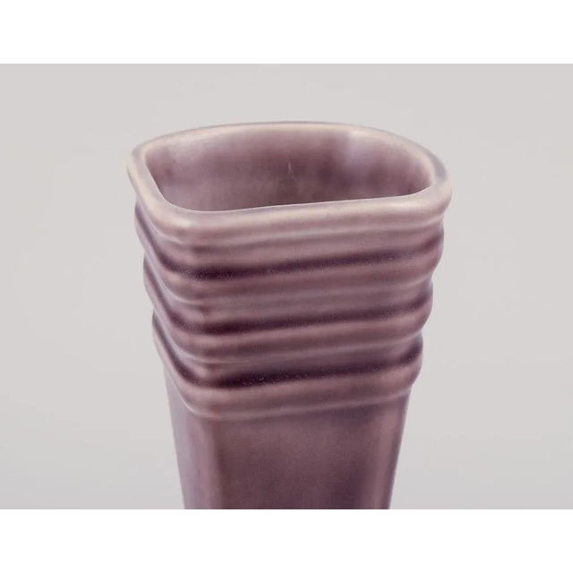 Large Faience Vase by Ewald Dahlskog for Bobergs Fajansfabrik, 1930s For Sale - Image 3 of 8