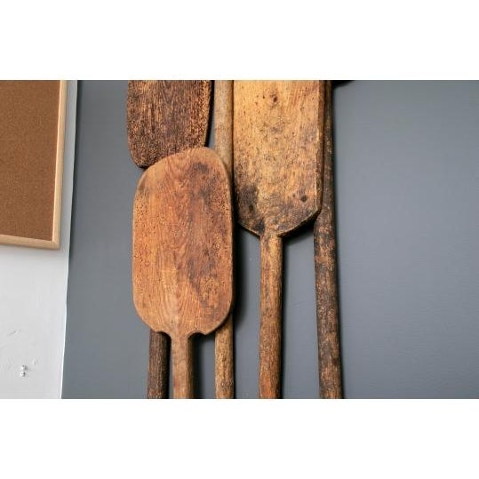 Antique Bakery Paddles—Set of 5 For Sale In New York - Image 6 of 7
