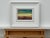 Cerulean Afterglow - Miniature Abstract Landscape Art Study by Contemporary Artist 2025 For Sale - Image 8 of 11