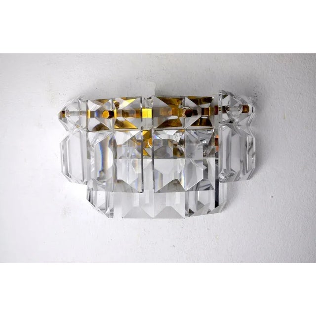 Glass Wall Sconce from Kinkeldey, Germany, 1970s For Sale - Image 7 of 7