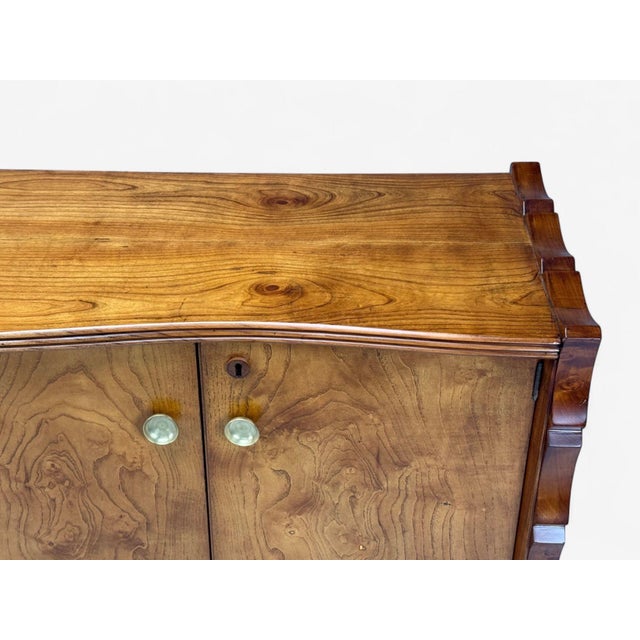 Paolo Buffa, Italian Modern, Cherrywood, Brass, Sideboard, Italy, 1950s For Sale - Image 14 of 16