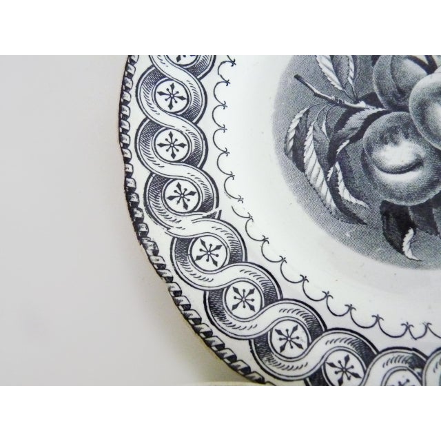 Earthenware Dessert Plates with Fruit Decoration from HB Choisy Le Roi, 19th Century, Set of 10 For Sale - Image 5 of 11